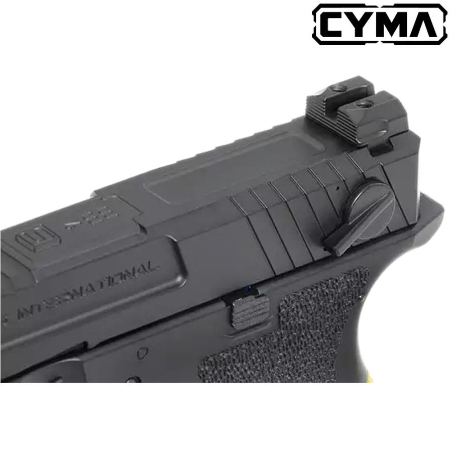 5/22(金)5％OFFクーポン】CYMA グロック18C SAI BLU MOSFET 18歳以上用