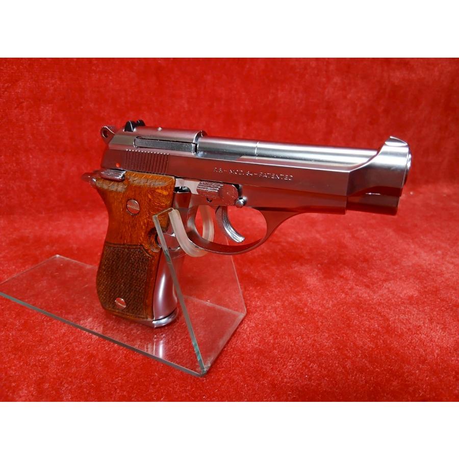 【4/22(水)5％OFFクーポン】マルシン 組立式 発火型モデルガン M84 ABS SV ハーフチェッカー木製グリップ仕様の画像