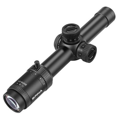 SpinaOptics ライフルスコープ WolfChase 1.2-6×24 FFP （554） : 総合