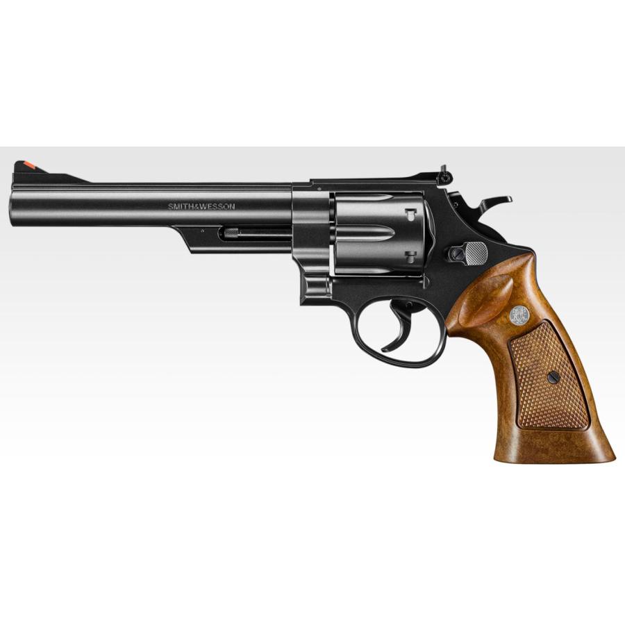 マグナム リボルバー 黒/茶色 クラウンモデル エアガン リボルバー S&W M29 44マグナム 6