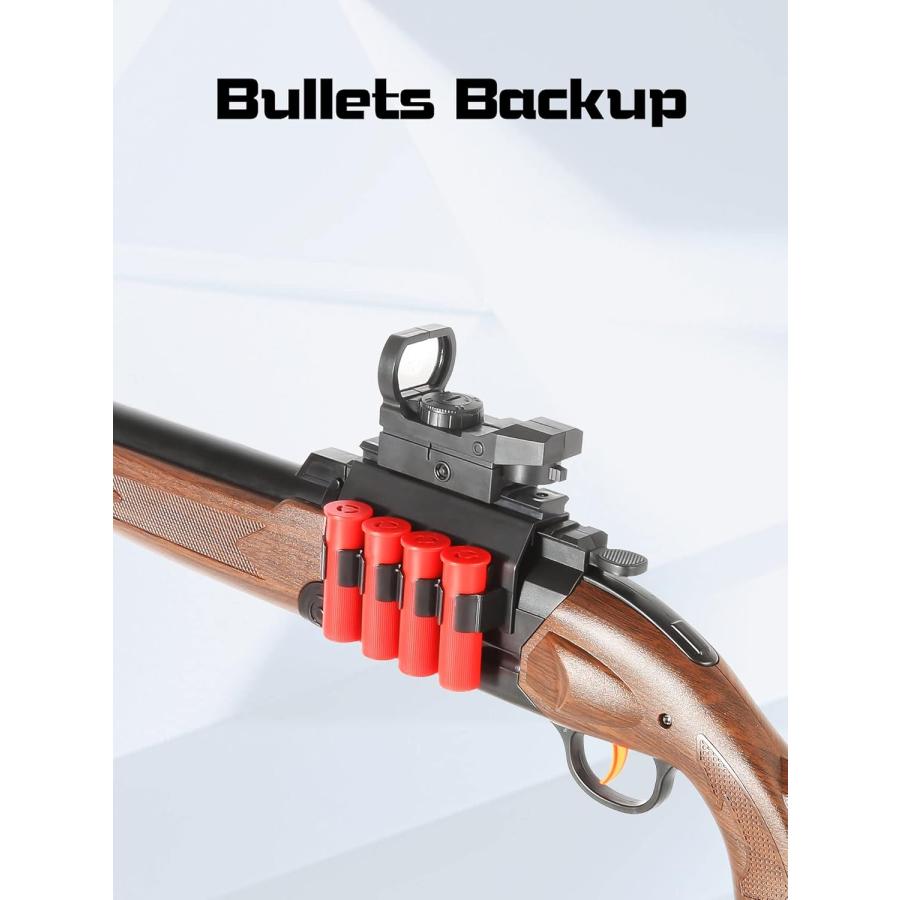 ボーナスストアPlus＋5％】上下2連タイプ スポンジショットガン 固定