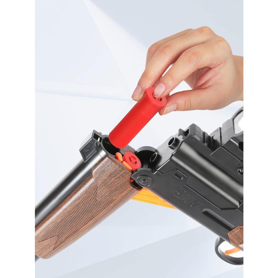 上下2連タイプ スポンジショットガン 固定ストック BK/FW : 総合