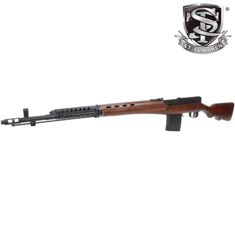 6/11(木)5％OFFクーポン】S&T SVT-40 G3電動ガン リアルウッド