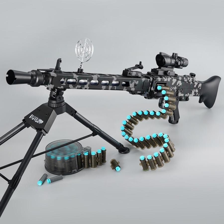 最終値下げナーフ電動銃スポンジ弾セット MG3タイプ 電動スポンジガン : 総合エアガンSHOPモケイパドック - 通販