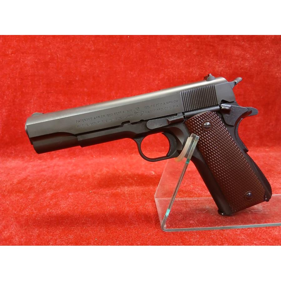 MULE/タニオコバ M1911A1 コルト ガバメント トリプルキャップモデル MULE タニオコバ 発火型モデルガン GM7.5 M1911A1 ミリタリー BK
