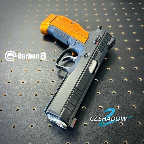 カボ8製　cz75&shadow2 Carbon8(カーボネイト) CZ SHADOW-2 Co2 ガスブローバックピストル
