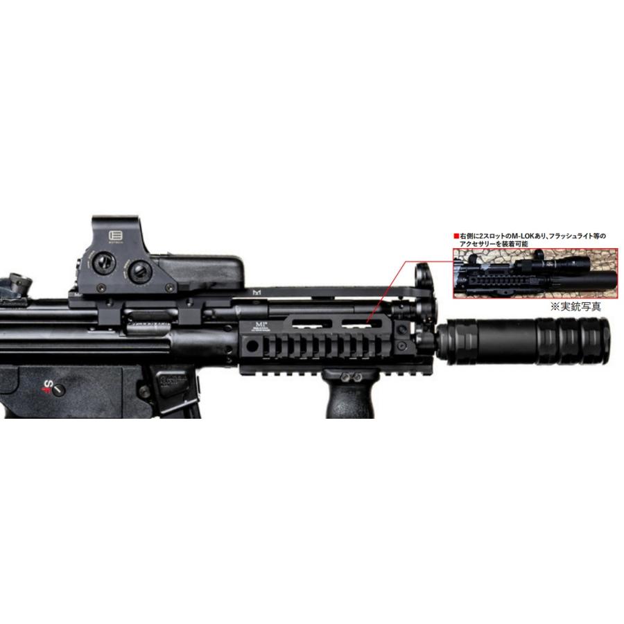 WIITECH 次世代MP5SD6用 B&Tタイプ レール ハンドガード B&T次世代MP5SD レールハンドガード B&Tタイプ 次世代電動ガン MP5SD6