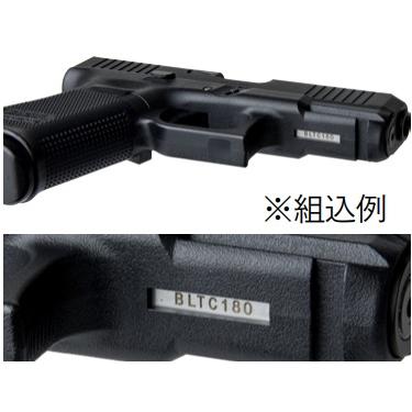 DETONATOR マルイ G19GEN5用 ステンレスシリアルナンバープレート