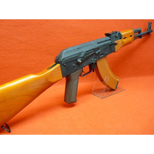 【店内全品3％OFFクーポン】CYMAフルメタルリアルウッド電動ガン・AKM バッテリー＆チャージャーフルセット 電動ガン 