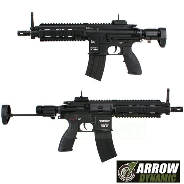 AD電動ガン HK416C : 総合エアガンSHOPモケイパドック - 通販 - Yahoo