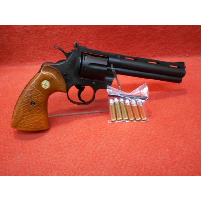【4/22(水)5％OFFクーポン】タナカワークス モデルガン COLT パイソン .357Magnum R-model 6inch HWの画像