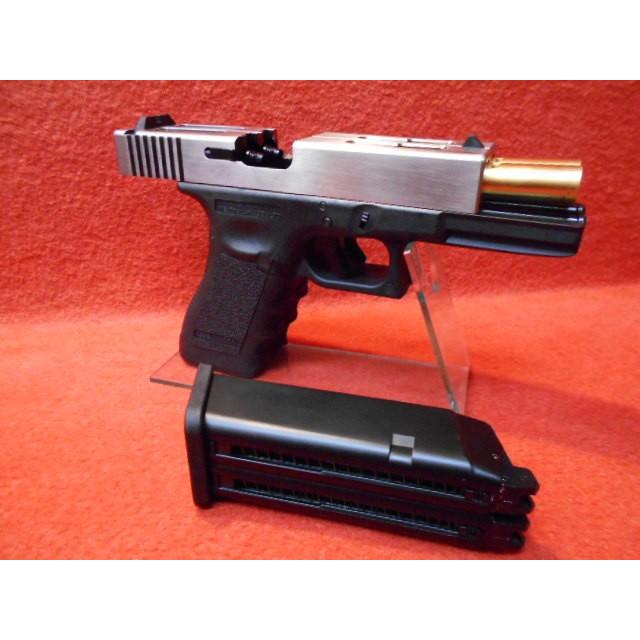 We-Tech ガスブローバック G18C ダブルバレル SV ガスガン : 総合