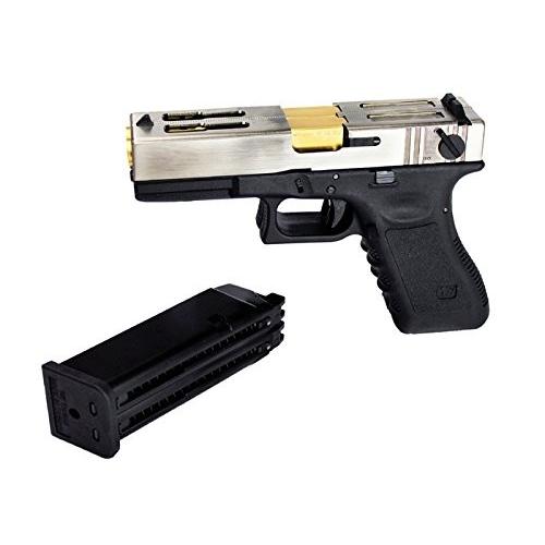 We-Tech ガスブローバック G18C ダブルバレル SV ガスガン : 総合