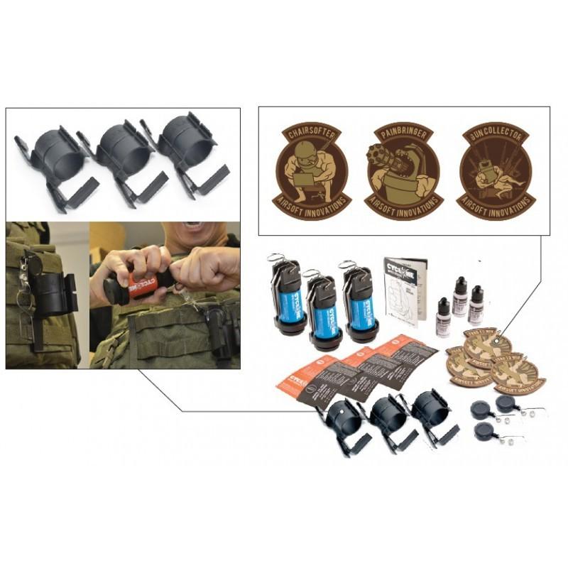 サイクロン クラッシュ・インパクト・グレネード 3個コンプリートパック 数量期間限定販売