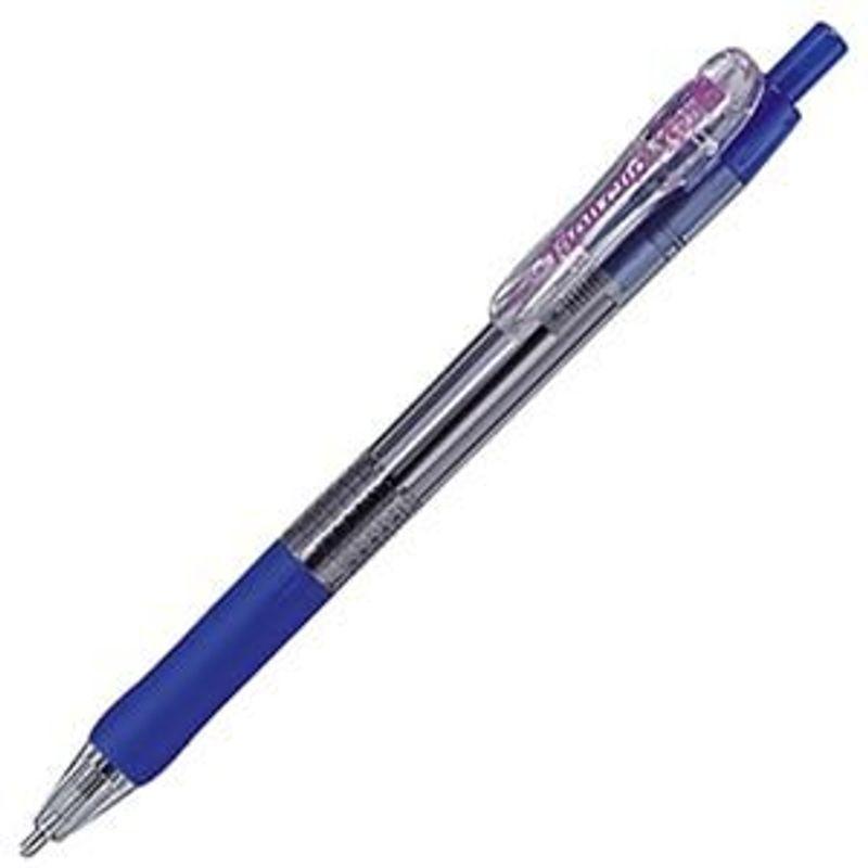素晴らしい品質 1.6mm タプリクリップ 油性ボールペン ゼブラ (まとめ) 青 〔×60セット〕 1本 BNU5-BL ボールペン