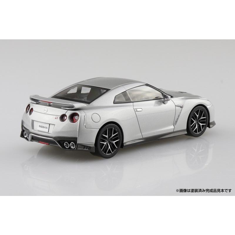 アオシマ 1/32 ニッサン NISSAN GT-R（アルティメイトメタルシルバー