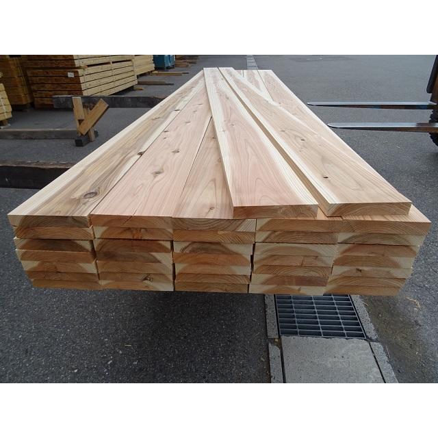 杉 破風板 乾燥プレナー仕上 節あり 杉板 棚板 床板 デッキ材