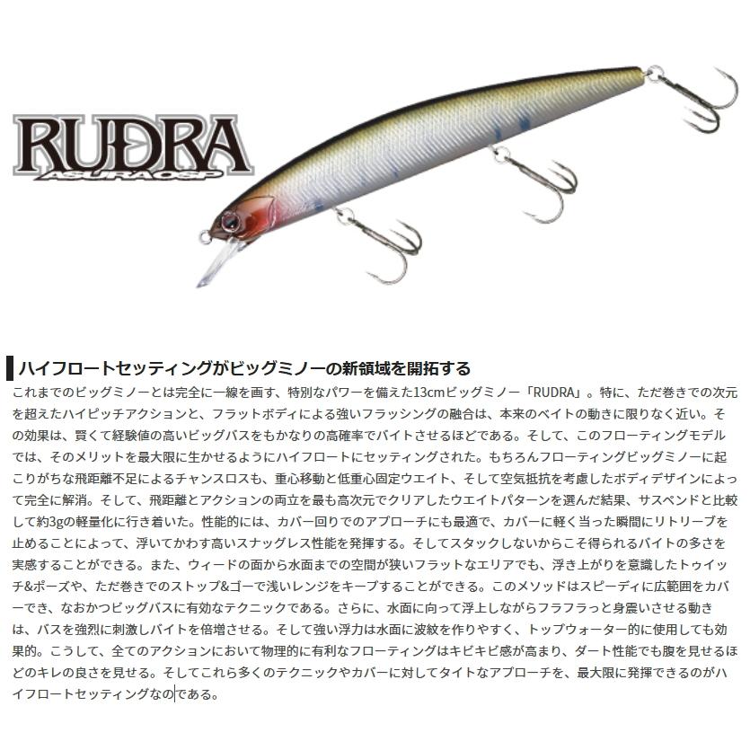 O.S.P ルドラ 130F フローティング RUDORA 130F O.S.P : ルアー