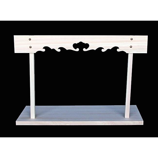 神棚板セット 桧柾目巾ハギ 6尺 1800 奥行450タイプ