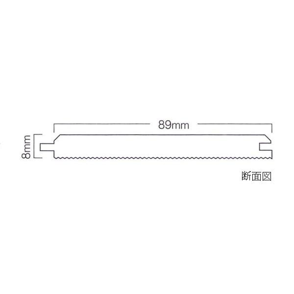 レッドシダー　米杉　羽目板　壁材　10枚入　腰壁　8mm厚　1830x88x8　無塗装　無節　上小　天井