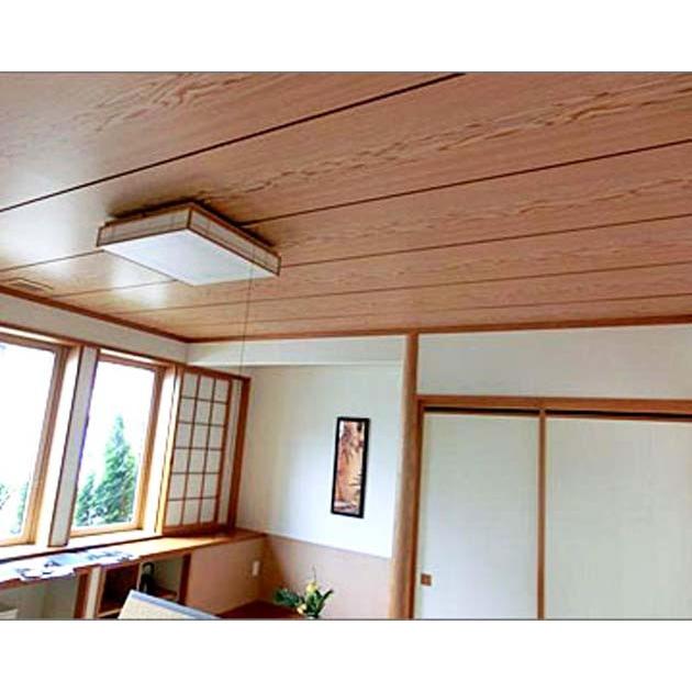 ラミ天 天井板 深川杢 12尺 8帖用 関東間 本実仕上げ : こだわり ラミ天 天井板 深川杢 12尺 8帖用 関東間 本実仕上げ : こだわり
