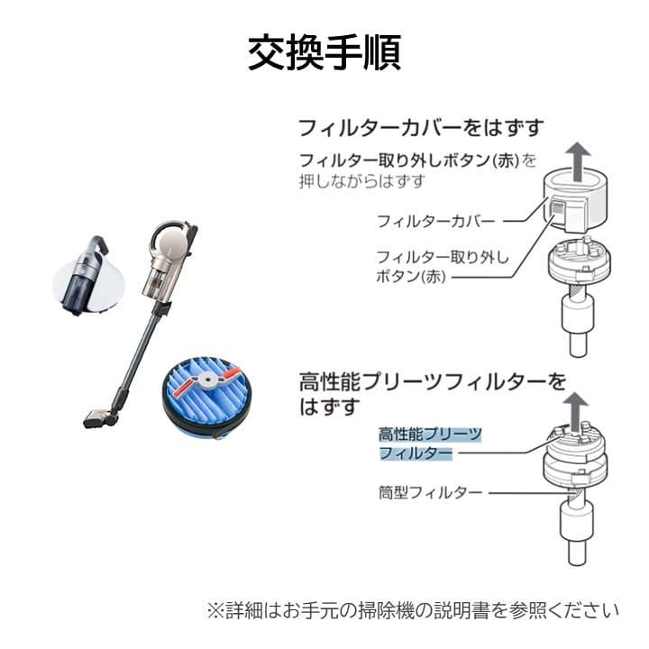 SHARP シャープ コードレス 掃除機 フィルター 交換品 純正品