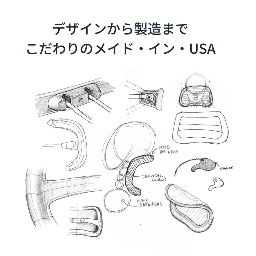 Atlas アーロンチェア ヘッドレスト オニキス リマスタード Atlas アーロンチェア ヘッドレスト オニキス リマスタード