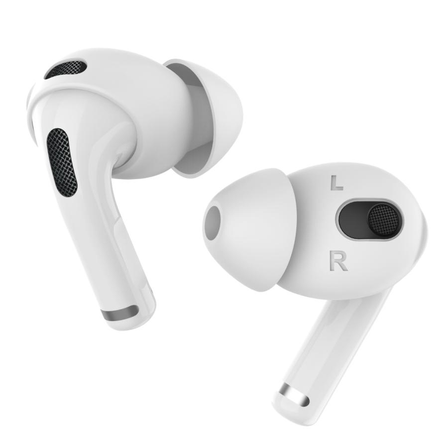 AirPods 3 イヤーピース カナル型 3セット イヤホンカバー エアーポッズ 第三世代 落下防止 イヤホン 外れ 防止 ランニング ケース付属  密着 シリコン AHAStyle