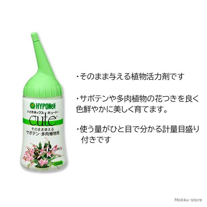 ハイポネックス キュート サボテン 多肉植物 2本セット 活力剤