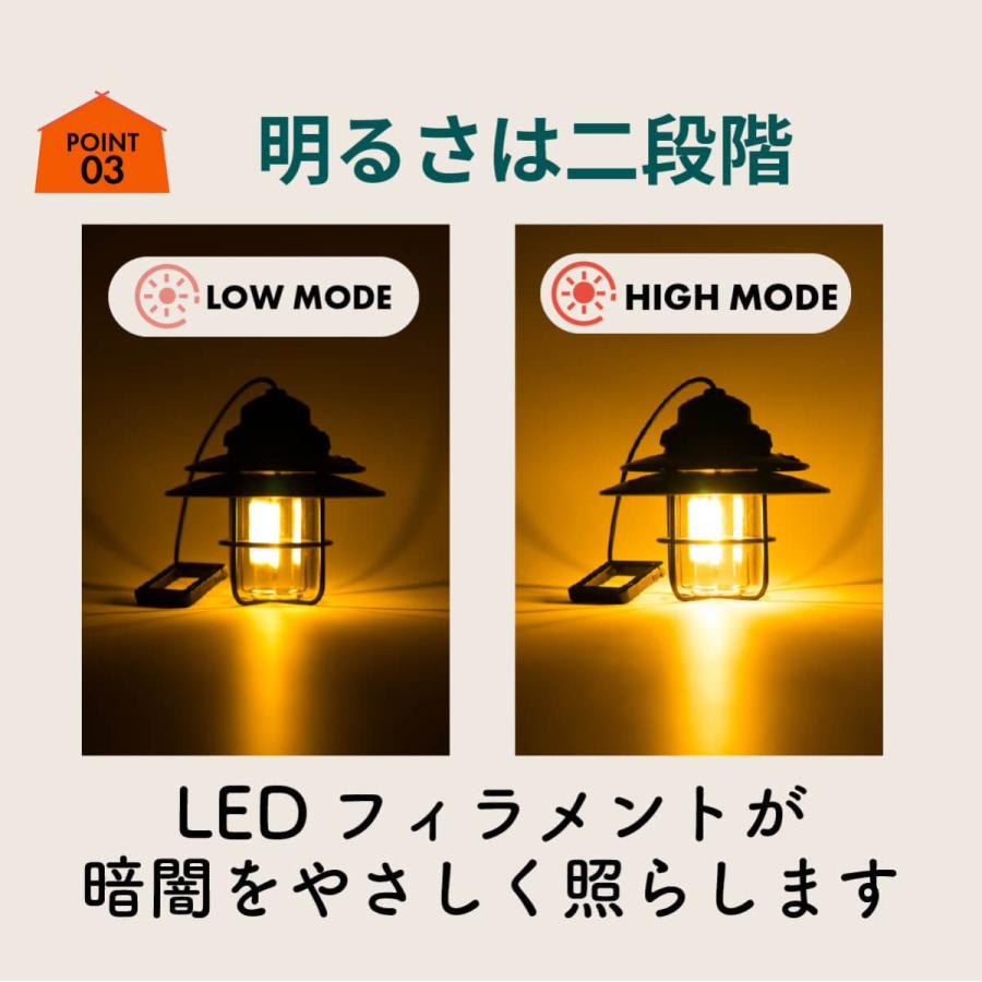 LED ランタン 充電式 コンパクト ミニ 小型 おしゃれ キャンプ 防水