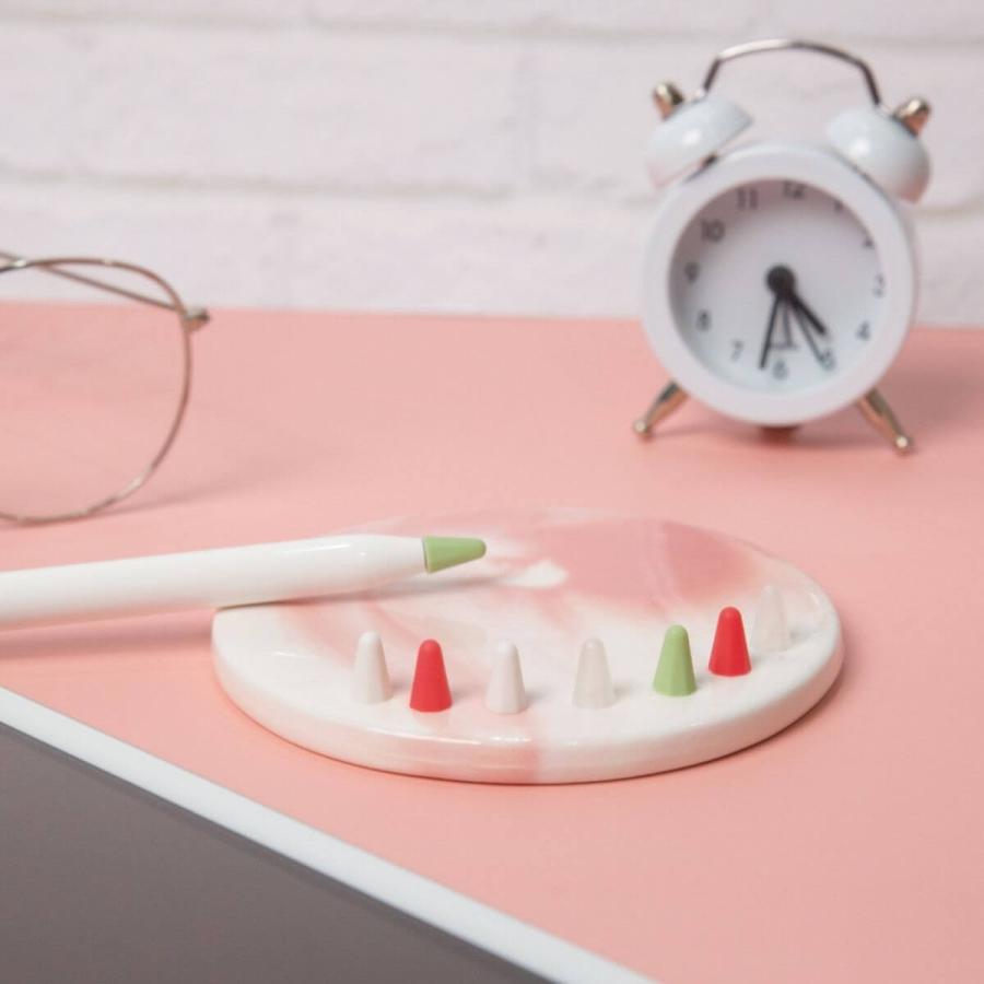 AHAStyle Apple Pencil ペン先 キャップ 保護 カバー 8個入