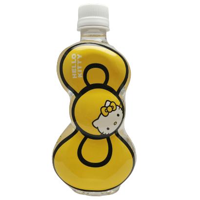 リボンキティ/推しカラーイエロー黄/キャラクターボトルウォーター