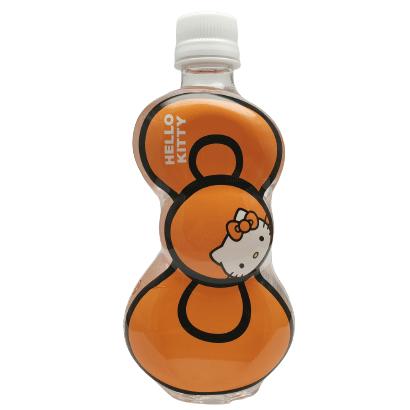 リボンキティ/推しカラーオレンジ橙/キャラクターボトルウォーター