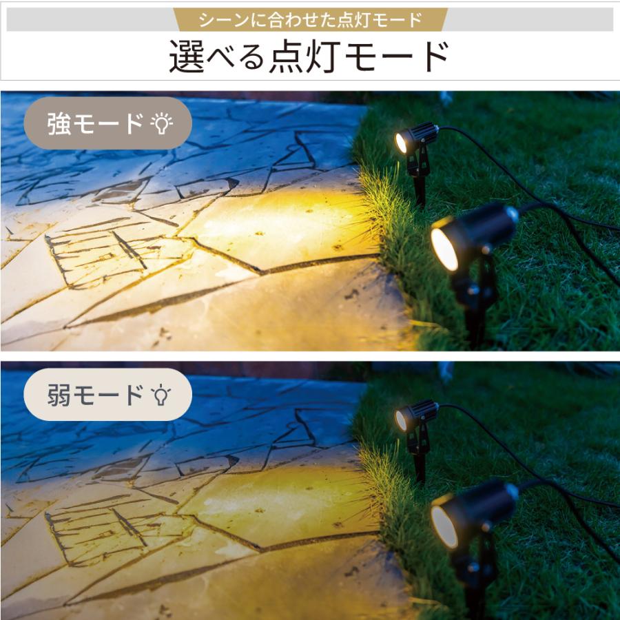 スポットライト ソーラーライト 屋外 ガーデンライト 防水 庭 LED ライトアップ  B-02 | ブランド登録なし | 13