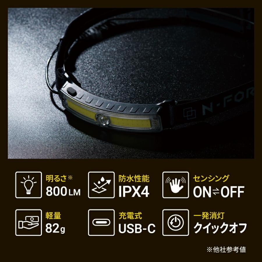 N-FORCE ヘッドライト 充電式 LED 防水 登山 釣り キャンプ 登山 N-FORCE ヘッドライト 充電式 LED 防水 登山 釣り キャンプ 登山