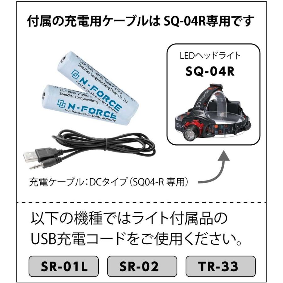 充電オプション 18650 充電式リチウムイオン電池×2 充電ケーブル×１｜moko2｜05