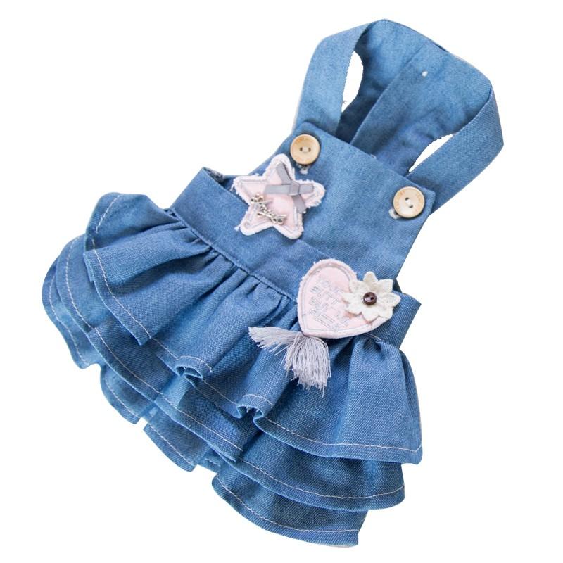 ランダーデニムワンピ Tonyhoby セレブ ワンピース 姫系 フリル 高級 冬服 おしゃれ 人気 デニム ジーパン 女の子 流行 可愛い Th122 491 犬の洋服ならドッグウエア通販moko 通販 Yahoo ショッピング