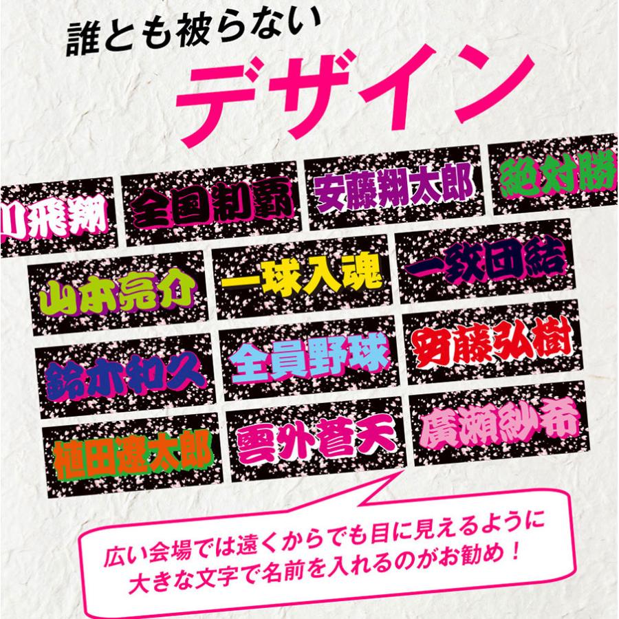 全面名入れタオル 推しタオル 名前入り １枚から  桜デザイン入り ライブ コンサート スポーツ観戦 サッカー 野球 イベント 応援 オリジナルタオル |  | 03