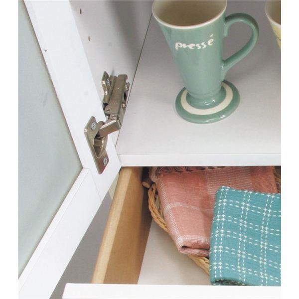 種類豊富な品揃え おすすめガラス扉食器棚 キッチン収納 幅60cm 高さ1cm ミストガラス使用 カトレア 大容量 組立 プレゼントにも 食器棚 レンジ台 Mail Invent1 Nyts Edu