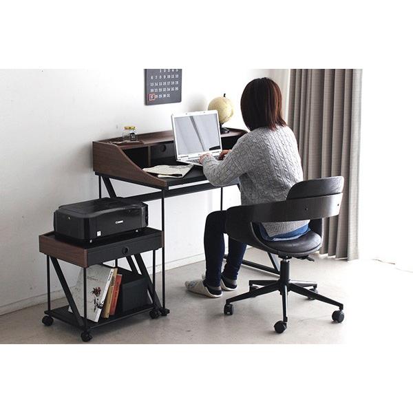 デスク 机 パソコンデスク レザー Z Leather desk PCデスク : 大川家具