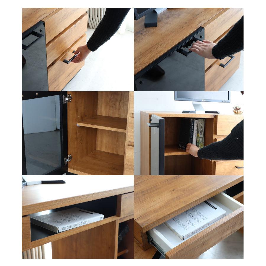 デスク 学習机 パソコン テレワーク 伸縮 幅110 木製 コーナー 在宅