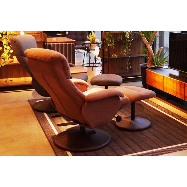 チェア オットマン付 パーソナルチェア シミル SIMIL CHAIR : 大川家具