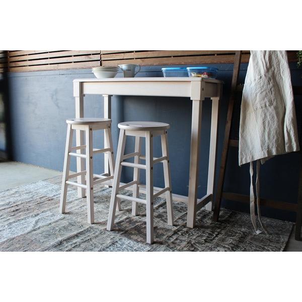 カウンタースツール Natura NET-588 3点セット 姫家具 カウンター ハイ 