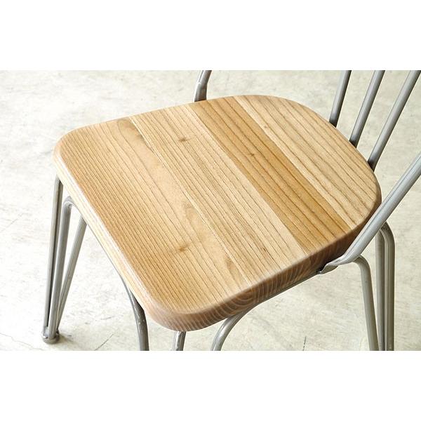 大川家具 ダイニングチェア オーク無垢 2脚セット　③④ チェア チェアー ダイニングチェア 1290 2脚セット : 大川家具 MOKU