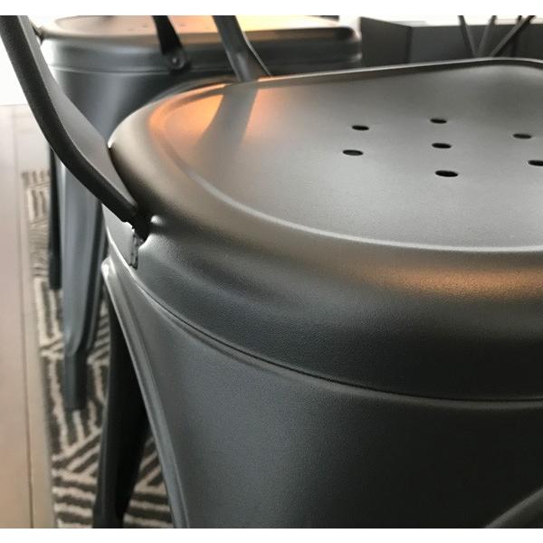 お洒落カフェチェア ブラック 2脚セット】 カフェチェア ダイニングチェア おしゃれ 木脚