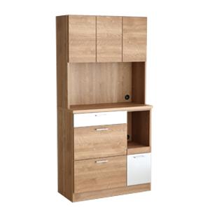 食器棚 キッチンボード モデロ 90 KB 食器 カップボード