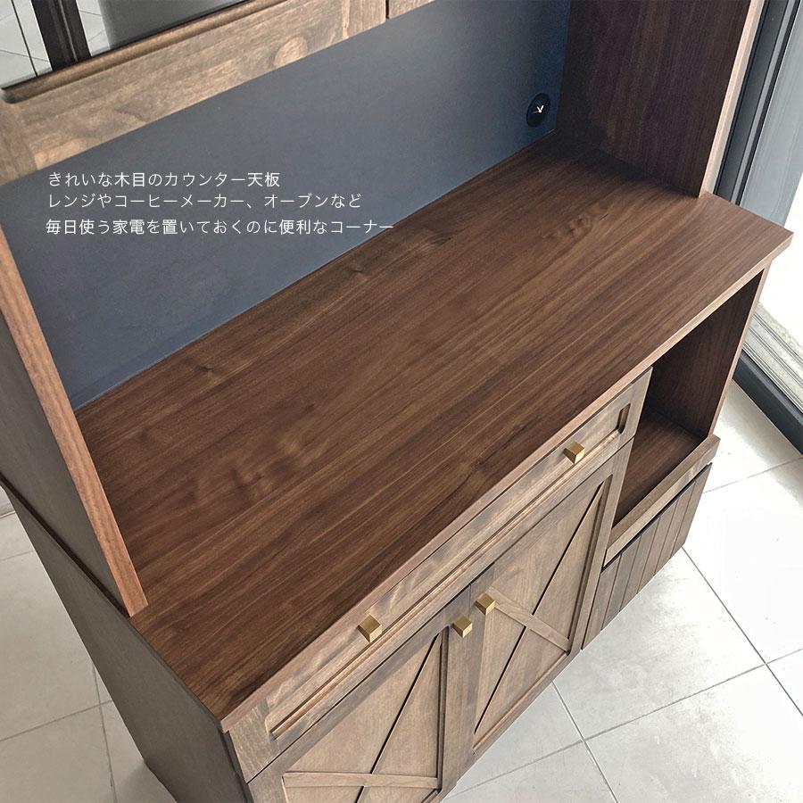 キッチンボード カップボード 食器棚 ダイニングボード レンジボード リギ 105 RIGI 105 CUPBOARD｜moku-moku｜05