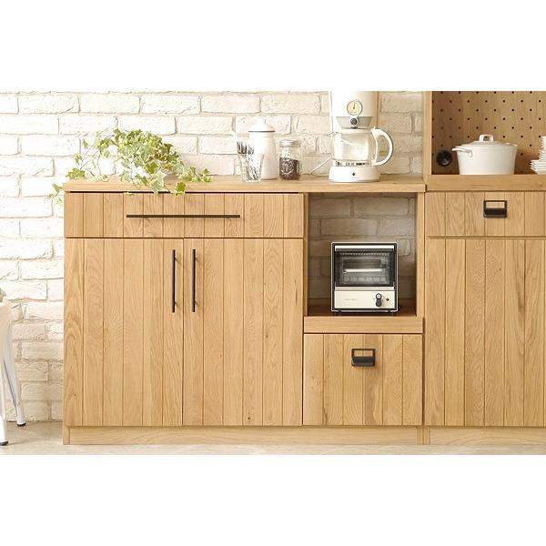 レンジ台 キッチン収納 ルーデ 115 カウンター 開梱設置 メーカー直送