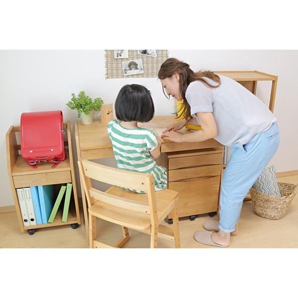 デスク 机 学習机 ココ 80 CoCo チェア セット : 大川家具 MOKU MOKU