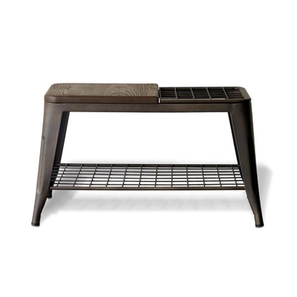 ベンチ 傘立て アンブレラスタンド 玄関先収納 椅子 1281 : 大川家具